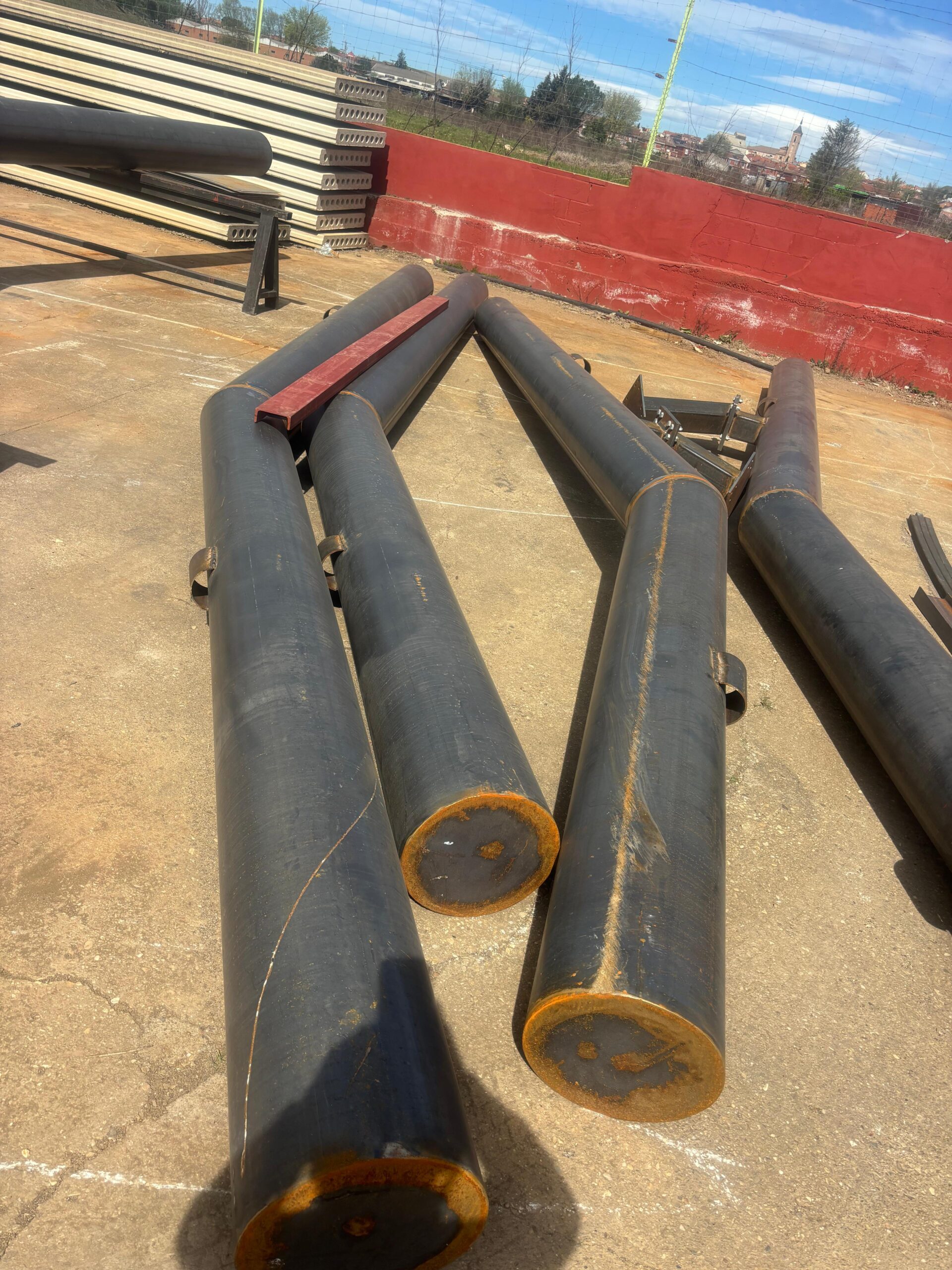 Tubos estructurales de gran diámetro